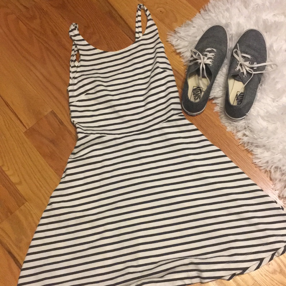 American Eagle striped dress small!